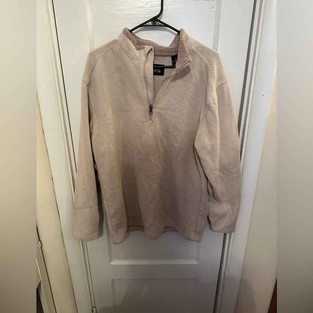 soft quarter zip up